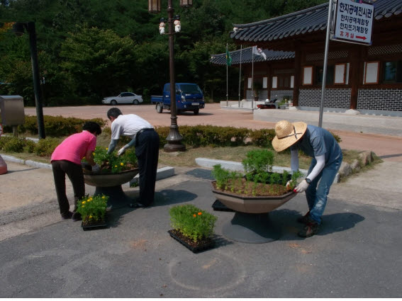 안동국제탈춤페스티벌 맞이 하회마을 환경정비 실시
