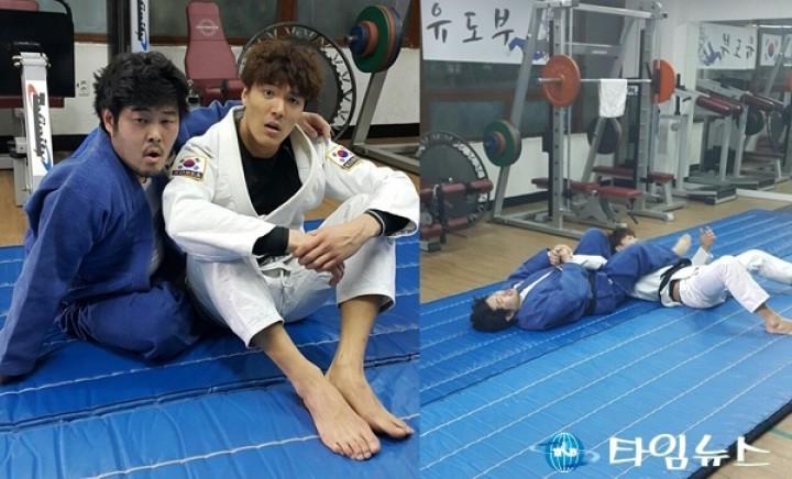 쩔친 김기방 · 이재윤 살벌한 유도 연습 현장 공개 '어마 무시'