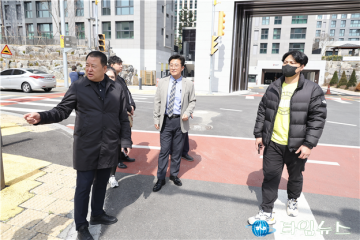송대윤 대전시의회 의원, 시민 불편사항 처리 의정활동에 구슬땀