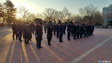 충북남부보훈지청 2월 충혼탑 참배 실시