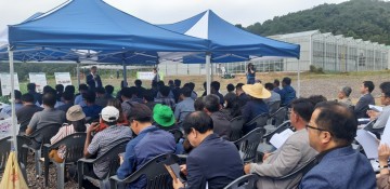 군위군·농촌진흥청, 지중점적 관개기술 현장 평가회 개최