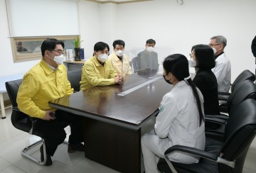 이춘희 세종시장, 복지시설 방역대응 현장 점검