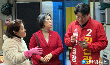 김선광 중구청장 예비후보, 전통시장 민생행보