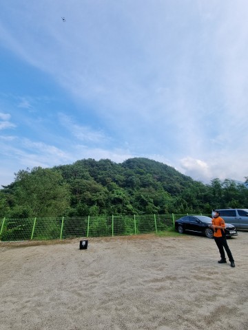 실종자 수색에 드론·구조견 동원해 구조완료