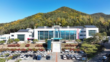 사과축제장에서 재활용품 교환 이벤트