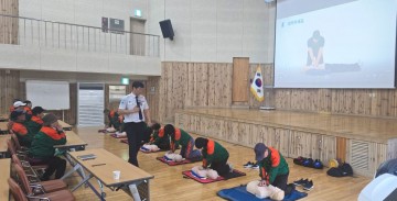 보성군, 산림근로자 안전보건교육 실시 