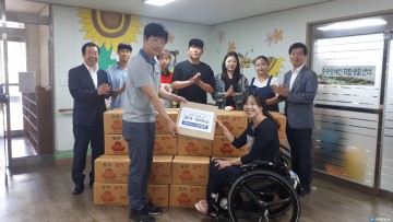 충주시 4-H연합회, 수확 감자 기부 