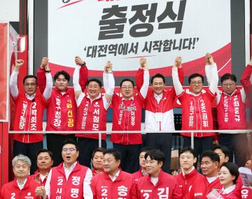 박희조·김선광·서철모·조원휘·최충규 “민주당 독점행정 끝내야”