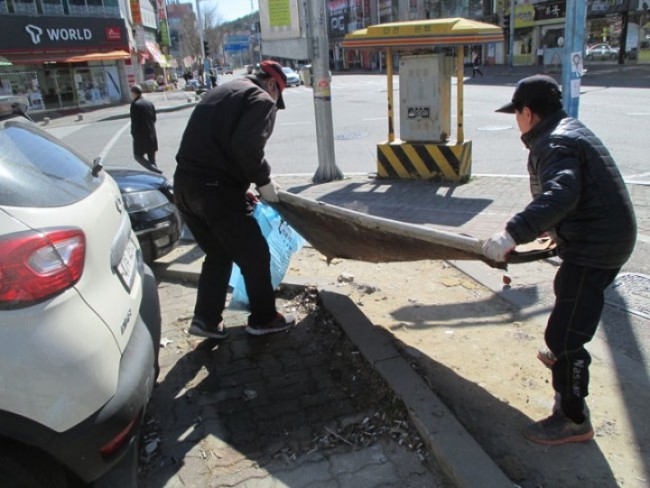 대전 서구, 공영주차장 새봄맞이 단장 완료!