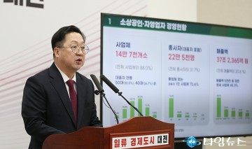 이장우 대전시장, 소상공인에 경영비 50만원 지원…임대료·인건비·통신비까지 폭넓게 지원