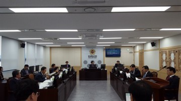 경북도의회 행정보건복지위원회 소관부서 안건심사