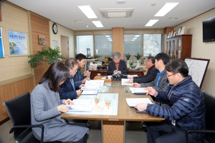 김정기 연천군 부군수, 현안위주 주요업무보고회 가져