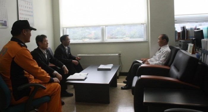 장훈욱 울진소방서장, 화재취약시설 지도점검 실시