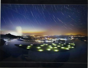 제9회 상주사랑 전국관광 사진공모전 출품한 537여점 대상. 경천섬의 별’ 금상 수상
