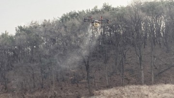 수성구청 고모동 일원에 산불진화훈련 실시