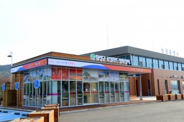 전국 최초 국도개방형휴게소 논공휴게소 농산물판매장 개장