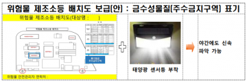 성주소방서,  위험물 제조소 등 '안전관리 강화' 추진