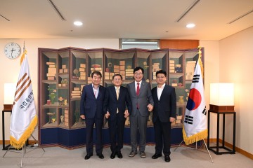 김천시의회 나영민 의장, 국립중앙박물관 방문 
