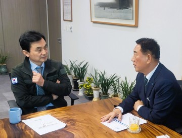 김한종 장성군수, 상무대 군인 가족 주거시설 ‘상무아파트’ 신축 예산 확보 나서