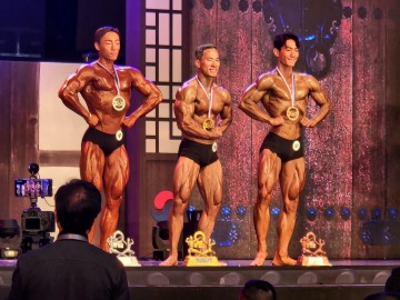 안동시 체육회 영주국민센터 IFBB 월드컵 세계대회 이상헌, 박규수, 손영민 출전선수 전원 금의환향!
