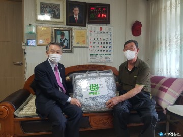 충북남부보훈지청, 재가복지대상자 위문