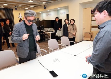 KISTI 둘러보는 정용래 유성구청장