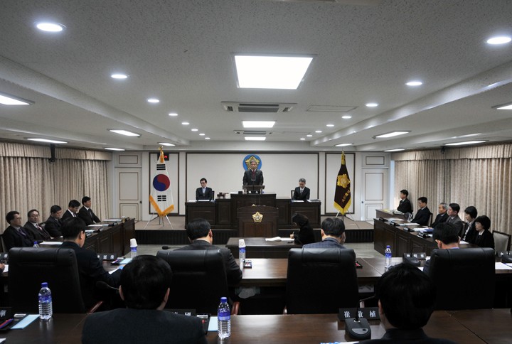 대전 중구의회, 새해 첫 임시회 폐회