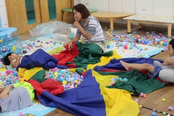 대전동부특수교육지원센터, 여름방학프로그램 ‘오감 톡톡 꼬꼬마 놀이터’ 운영