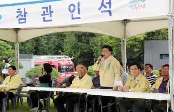 권선택 대전시장, 을지연습 실제훈련 참관