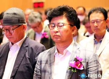 광복절 경축식에 참석한 최충규 대덕구청장