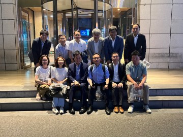 전남대 정성택 총장, 중국 상해 동문들과 해후