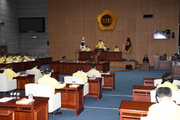 광주시의회, 첫 임시회 폐회 …일반안건 등 33건 처리
