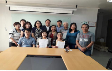 영어교육 거점학교인 통리초등학교 필리핀 바기오시 방문