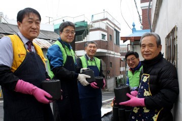 대전 크리스찬리더스클럽, ‘사랑의 연탄나눔’ 봉사