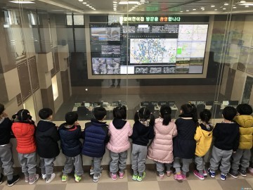 ‘교통정보가 한눈에’···원주시 도시교통정보 어린이 견학 운영