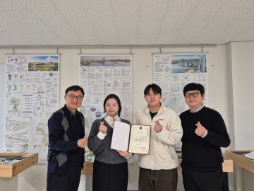 국립한밭대 김민송·추동준, 드론·AI 교차로 분석으로 금상