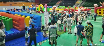 청주시 팝업놀이터 ‘오늘! 여기! 꿀잼’ 4회차 성료…4천여 명 몰려