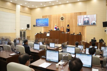 세종시의회, 제74회 임시회 개회