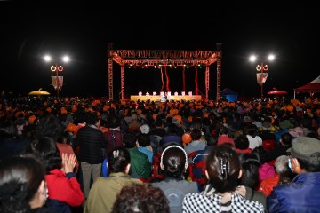 청송군, 백일홍 만기한 청송정원에서 '꽃길 음악회' 개최 
