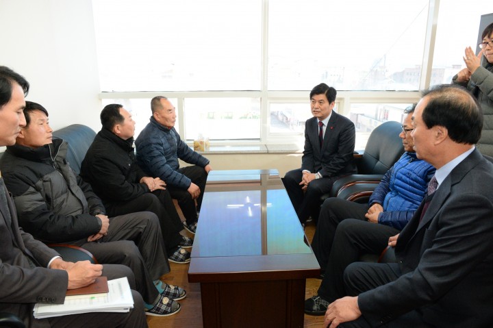 이춘희 세종시장, 새해부터 사회복지단체 방문!