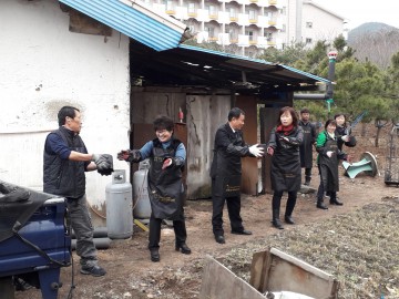 징검다리 충주지회 연탄지원
