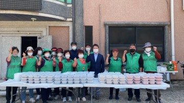 명호면 새마을협의회, 마을 독거노인 및 취약계층 반찬 전달