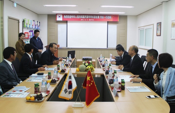 중국 제원시장, 칠곡군 왜관공단 기업체 방문