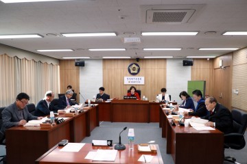 세종시의회 행정복지위원회, 2017년 주요업무 추진상황 보고청취