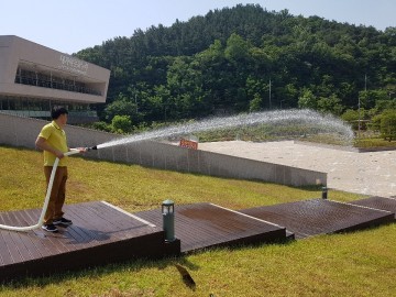 고령군, 문화누리관 가뭄 극복을 위해 최선을 다해...