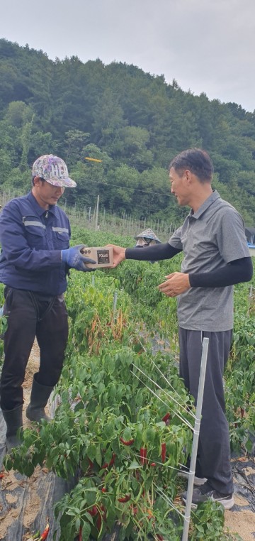 봉화군 법전면 소외된 이웃을 위한 마스크 기탁