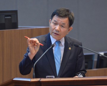 충남도의회 정광섭 의원, 안면도 77번 국도 4차선 확포장 서둘러야