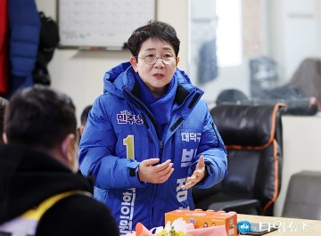 박정현 국회의원 예비후보, 첫 민생행보는 대덕구 배달라이더 고충 청취