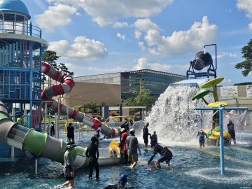 청주시, 도심 속 ‘꿀잼 물놀이장’ 8곳 운영…여름 피서지로 각광
