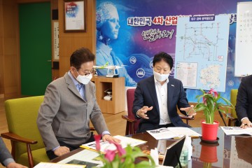 이병환 성주군수, 현안사업 해결 위해 경북도청 방문